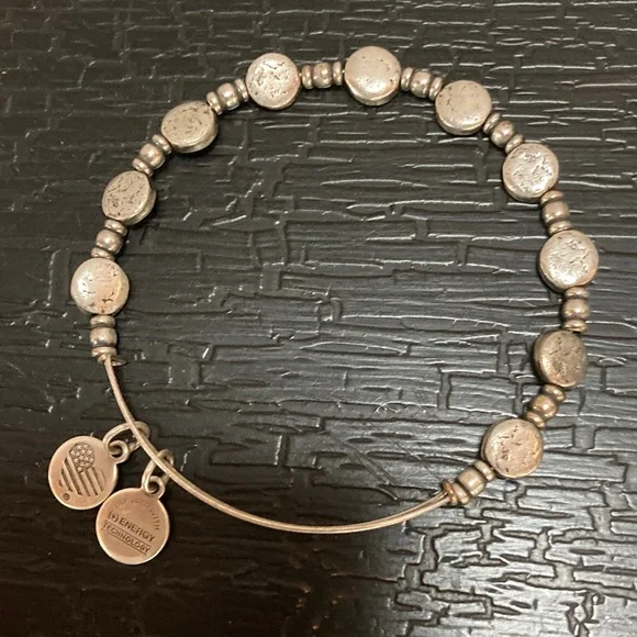 Alex and Ani Silver Beaded Bracelet - Picture 3 of 9